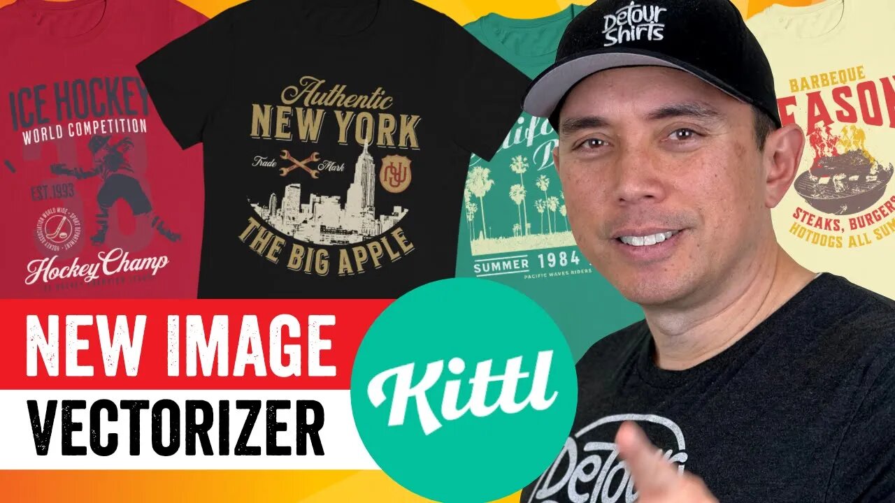 Create Vintage Style T-Shirt Designs with Kittl's New Image Vectorizer