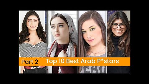 Top 10 Best Arab Prnstars Part 2 || Top P*stars from Arab Ethnicity