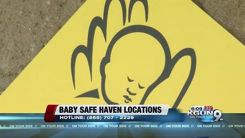 The safest place a mother can leave her newborn baby