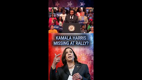 Kamala Harris Missing At Rally, Trump Makes Special Appearance