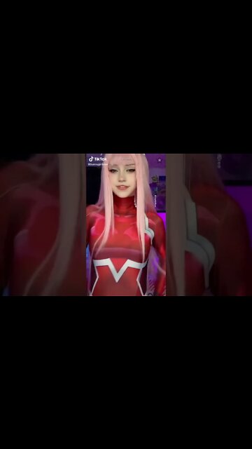 Rate the Girls: Best Zero Two TikTok Cosplay Challenge #5 📺💖 #shorts (just in time for Halloween)
