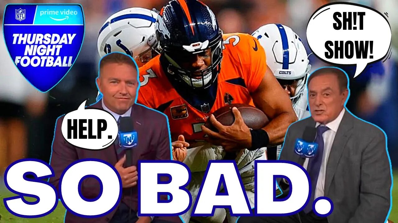 Thursday Night Football Gets ROASTED over AWFUL Colts Broncos Game! CRUSHED EVERYWHERE!