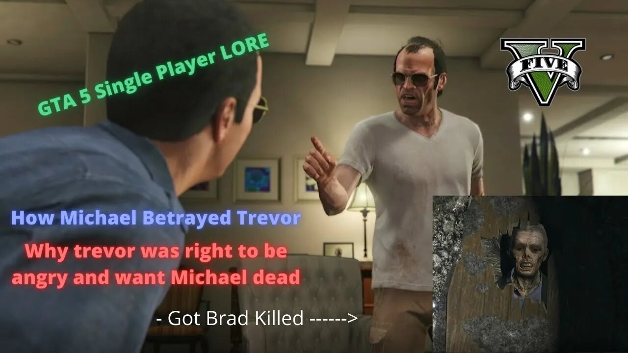 GTA 5 Lore | How did Michael betray Trevor, and why is trevor always furious at Michael? GTA 5 story