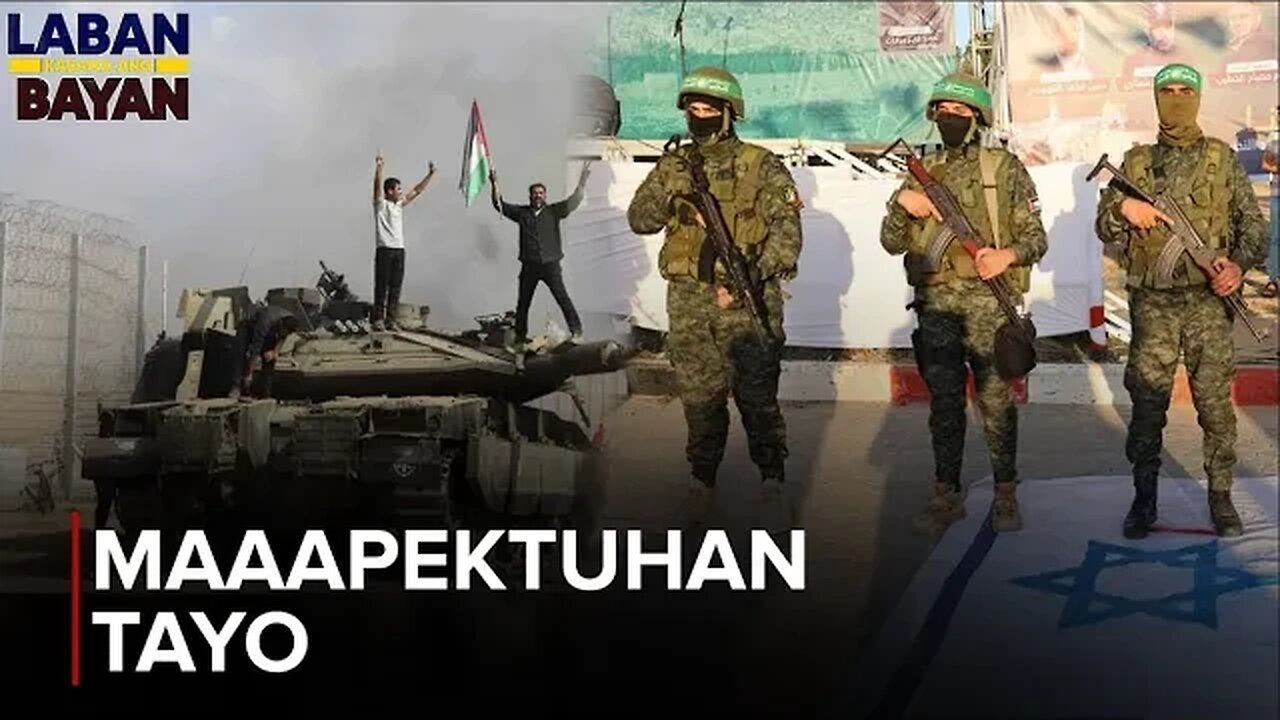 Prof. Tiquia sa labanan ng Israel at Hamas: Sa giyerang ito, maaapektuhan tayo in terms of oil