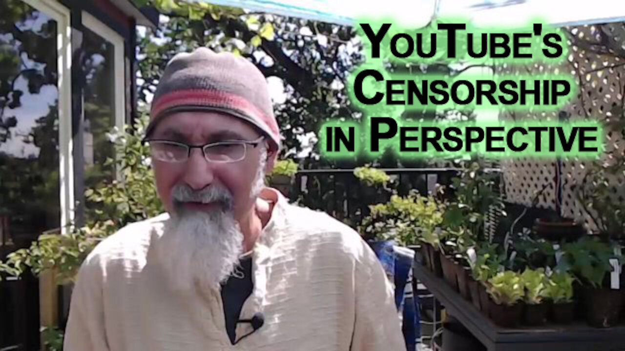 YouTube's Censorship in Perspective: Maintaining Centralized Power's Stranglehold on Society