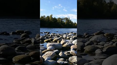 River sound in summer time