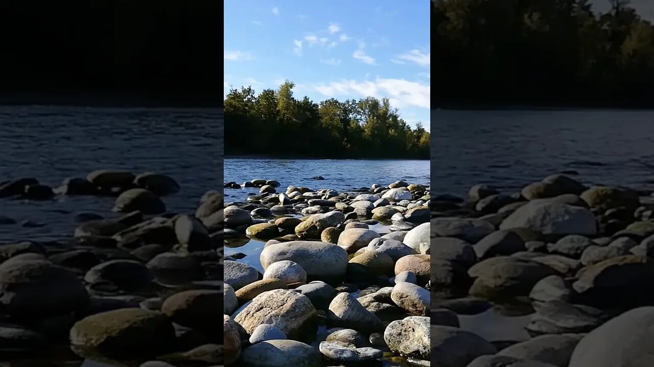 River sound in summer time