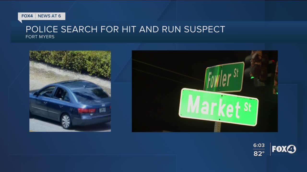 Search for vehicle responsible for hit and run in early morning hours