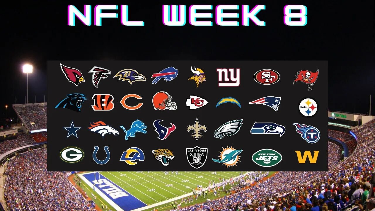 The Eagles, Bills, and Titans will Shine; Packers, Bucs and Rams Continue to Fall- Week 8 NFL Picks