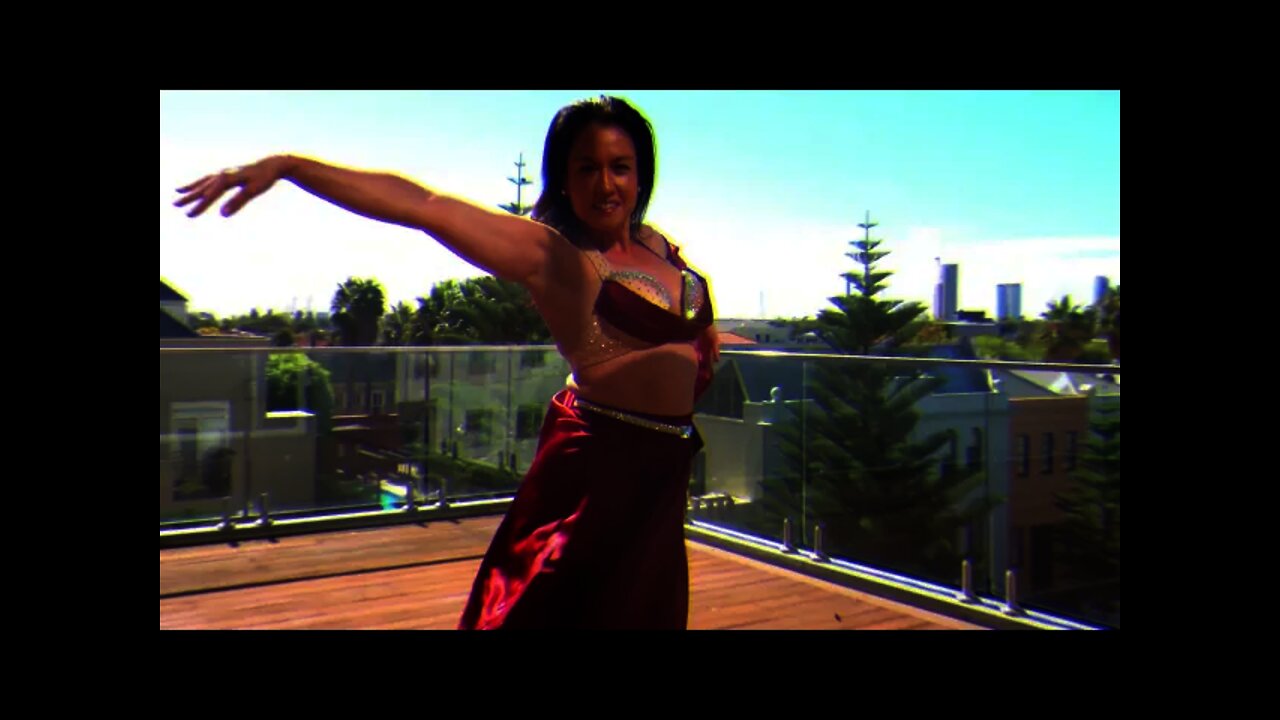 Belly Dance with Arabic music performance Music Ya Wahashni 4K Video