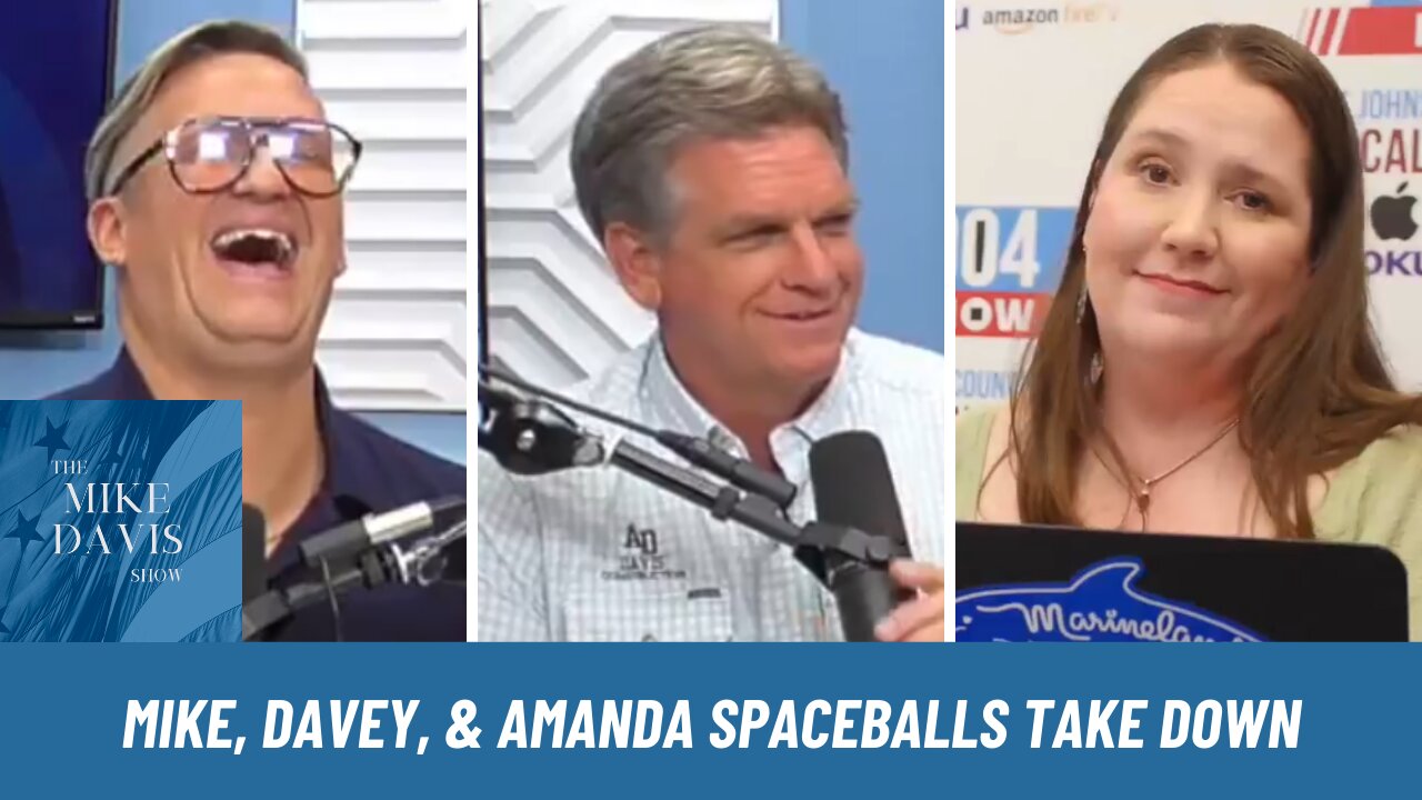 Mike Davis, Davey Hartzel, and Producer Amanda talking Spaceballs