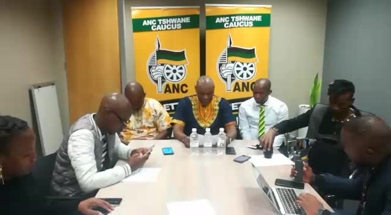 SOUTH AFRICA - Pretoria - Tshwane ANC briefing on Zondo Commission (video) (Ujg)