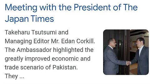 Takeharu Tsutsumi PRESIDENT OF JAPAN TIMES