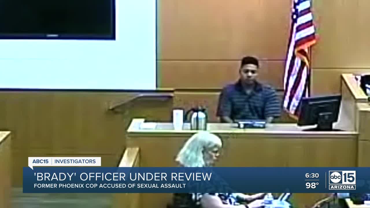 'Brady' officer under review