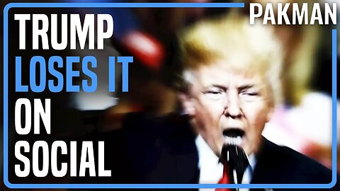 Trump Explodes in Dangerous, Confused ALL CAPS Rant