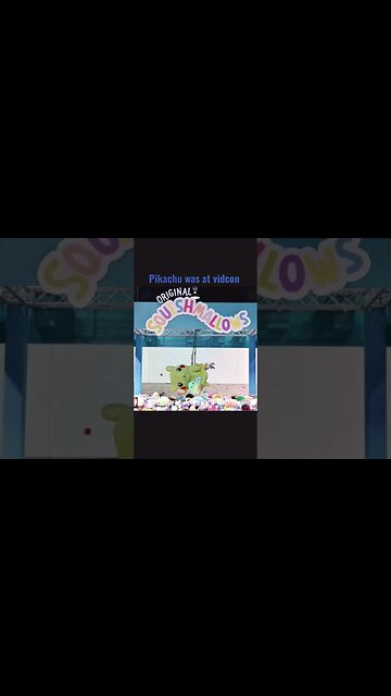 Pikachu was at vidcon