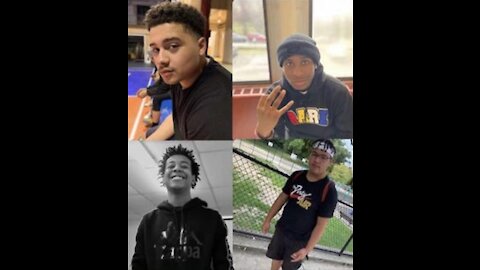 4 teens lose their lives in car crash because of a useless turd that was fleeing police, criminal