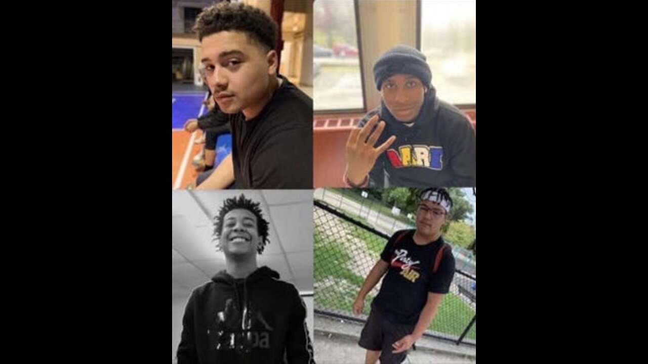 4 teens lose their lives in car crash because of a useless turd that was fleeing police, criminal