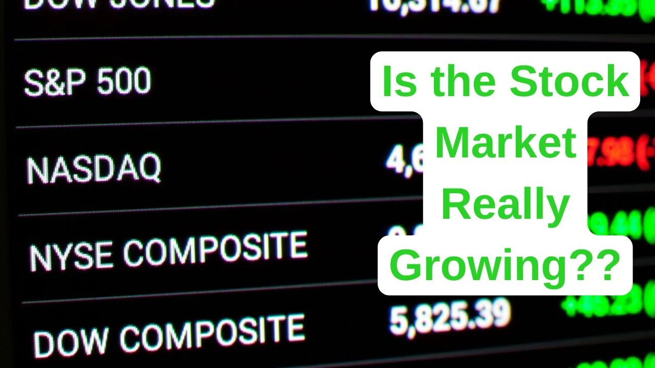 Bitcoin is Resistant to Money Printing - Is the Stock Market Really Growing?