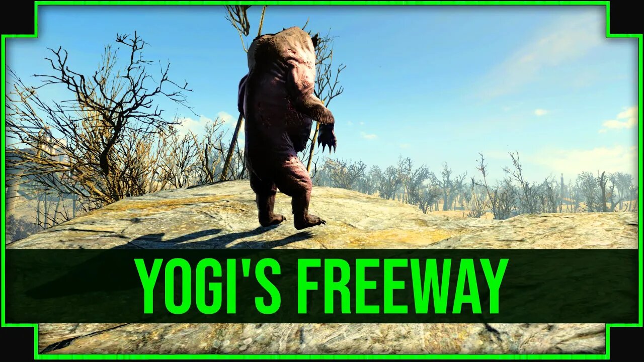 Yogi's Freeway in Fallout 4 - A Dangerous Unmarked Location!