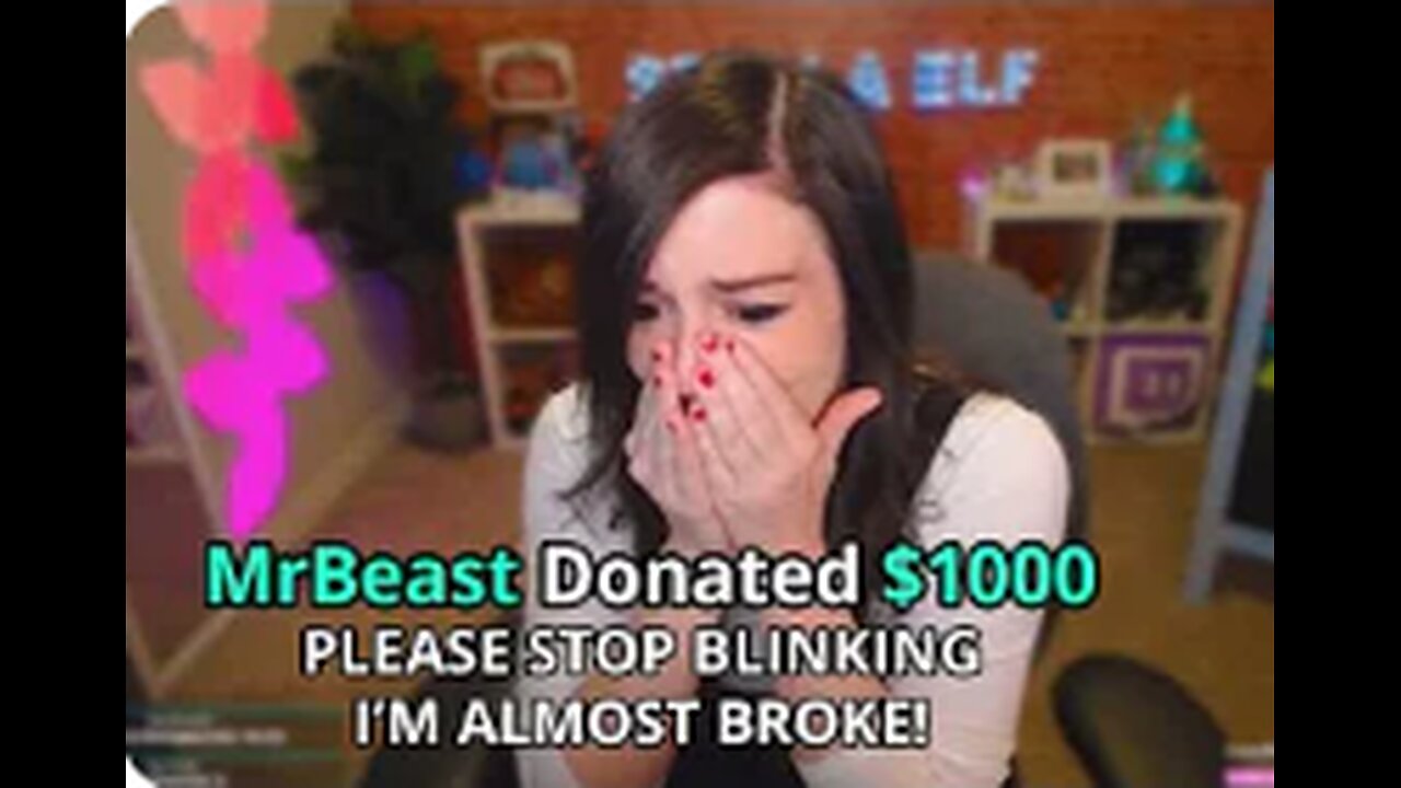 I Donated $1000 Every Time She Blinked - Fortnite Streamers