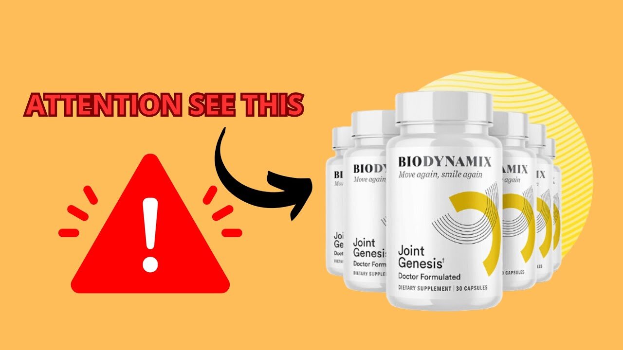 JOINT GENESIS - ((⛔ATTENTION!⛔)) Joint Genesis Reviews - Joint Genesis Supplement - Joint Biodynamix