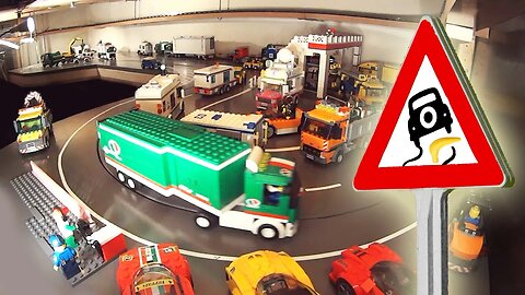 Slow driving the Octan 60025 Grand Prix Truck - Lego Road #010