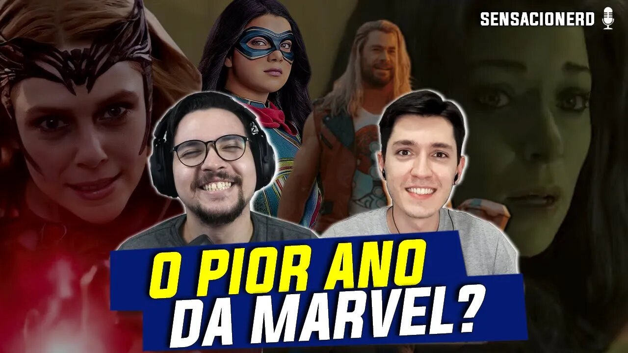 MARVEL 2022: RETROSPECTIVA DO PIOR AO MELHOR! ft. @MarcaPagina | SENSACIONERD #2