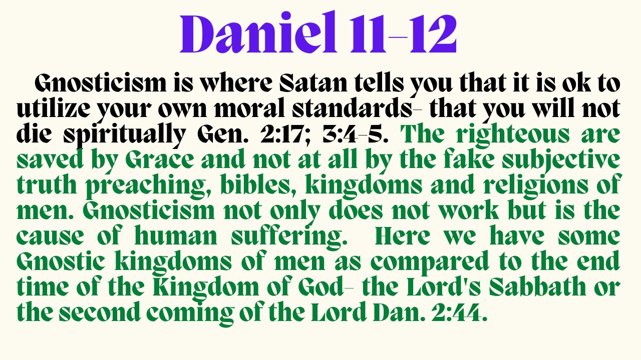 Daniel 11. 40 years until the end time, or the second coming of the Lord John 2:31!