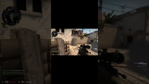 Over Confident CSGO Fail #shorts #csgo #gaming