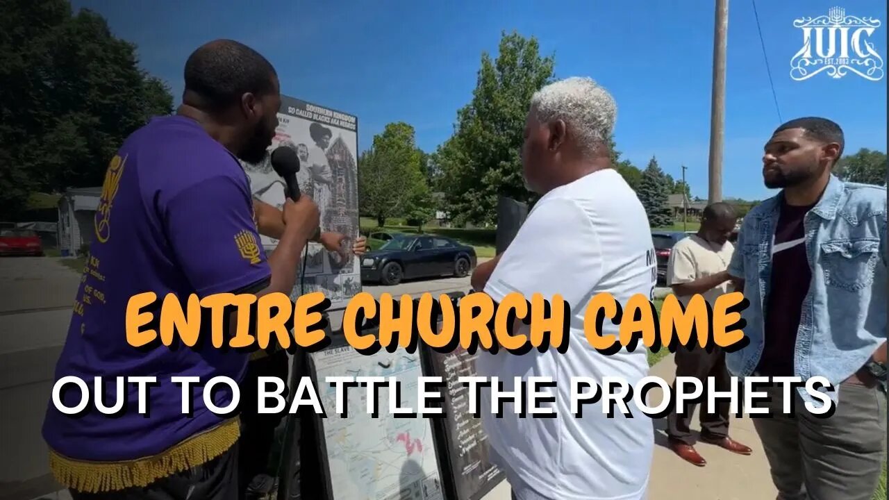 ENTIRE CHURCH CAME OUT TO BATTLE THE PROPHETS