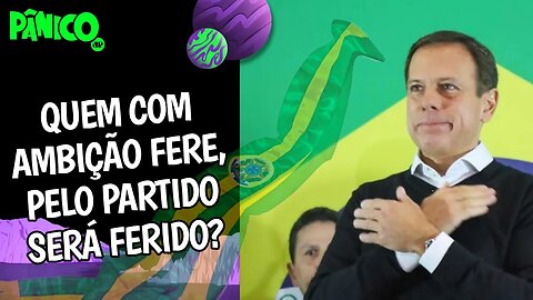 DORIA DESISTIU DA PRÉ-CANDIDATURA PORQUE PAGOU O PREÇO DE TER O PRESIDENTE NA BARRIGA?