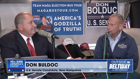 Gen. Don Bolduc on Fire in NH-Hassan masks up