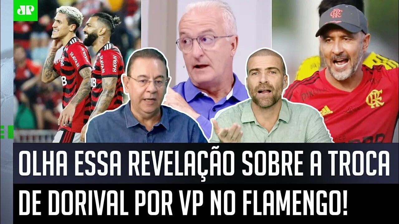 "ISSO É INFORMAÇÃO! O Dorival ME FALOU que o Flamengo..." REVELAÇÃO É FEITA durante DEBATE!