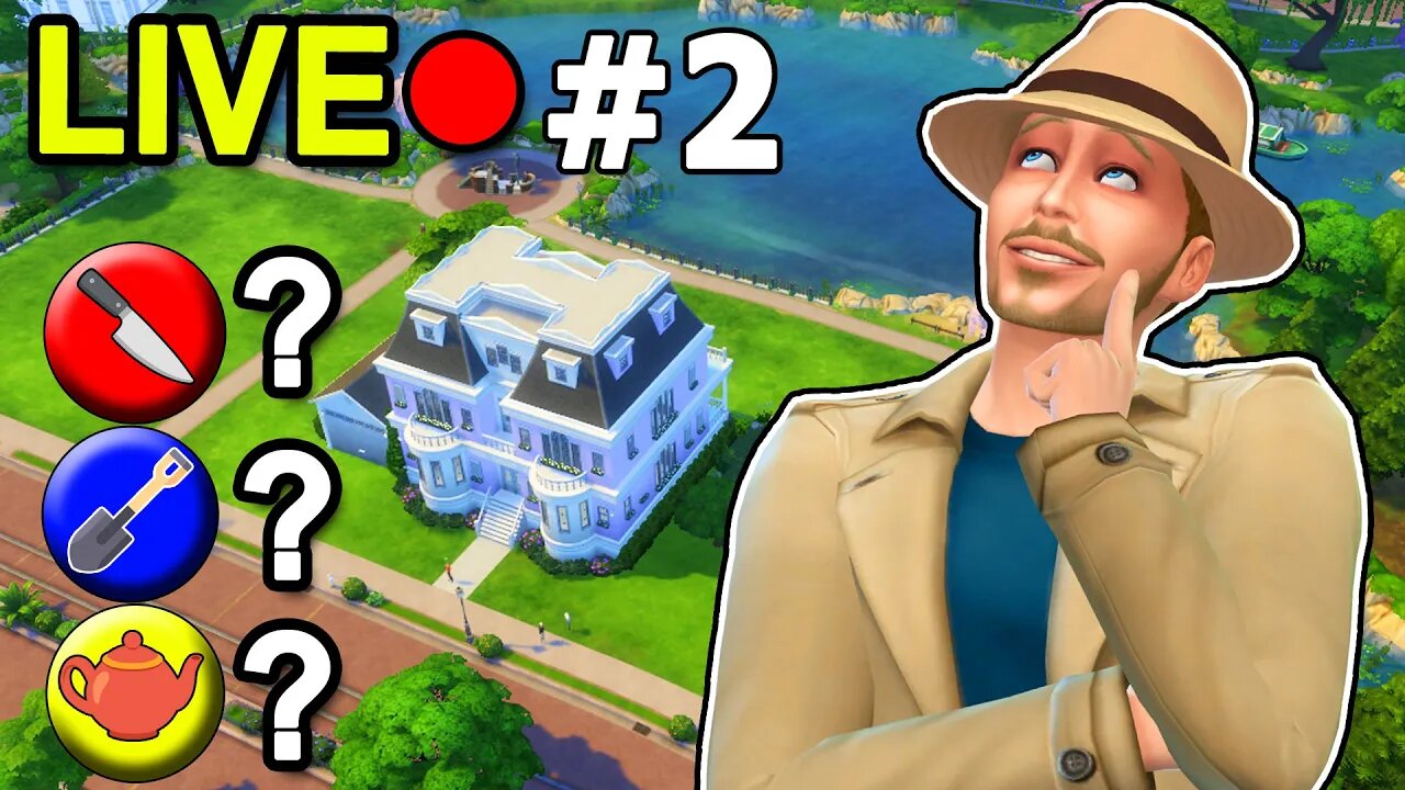 SIMS 4 - Can YOU Solve This Murder Mystery? #2!