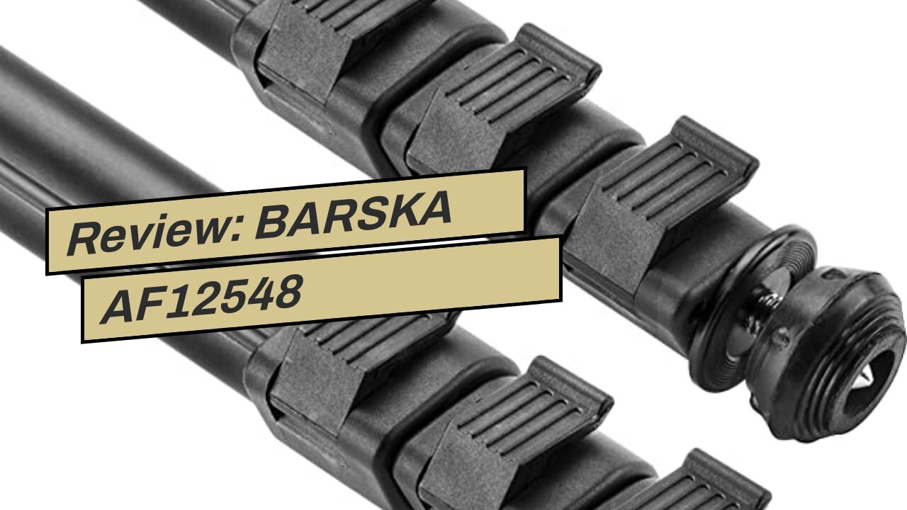 Review: BARSKA AF12548 Lightweight Extendable Monopod, Black