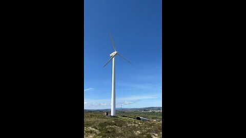 19th May 2024 Blades on the turbine go round and round, round and round