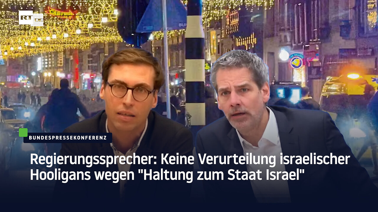 Regierungssprecher: Keine Verurteilung israelischer Hooligans wegen "Haltung zum Staat Israel"