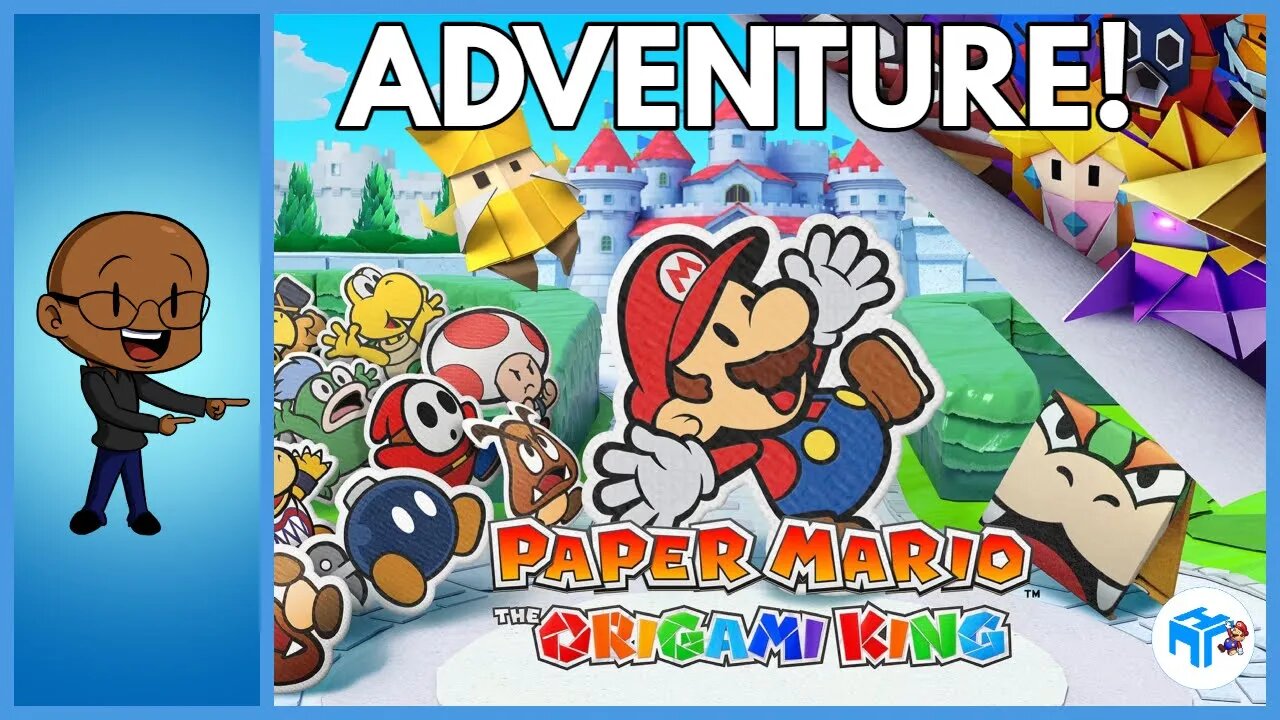 PART 2 - Paper Mario The Origami King! LUIGI WHERE ARE YOU?!