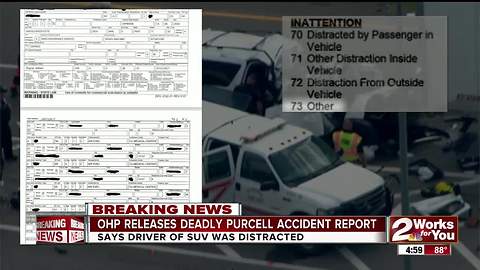 Oklahoma Highway Patrol report: Driver of SUV in deadly Purcell crash was distracted