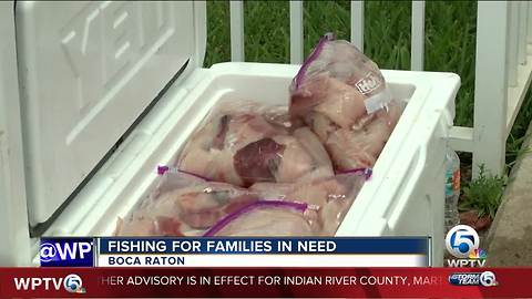 'Fishing for Families in Need' collects fish donations to feed local families