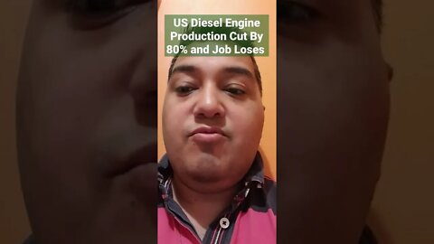 #US #Diesel #Engine #Production Cut By 80% and #Job Loses https://t.me/IndependentNewsMediaChat