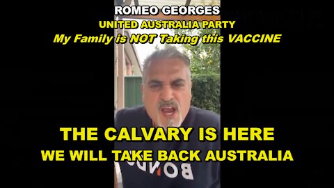 UNITED AUSTRALIA PARTY VOWS TO TAKE BACK COUNTRY - PROOF: VACCINATED DYING OF BLOOD CLOTS