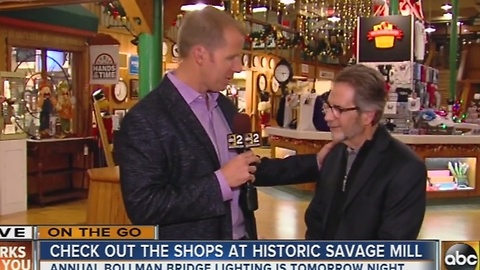 On the Go: Visiting the shops at historic Savage Mill