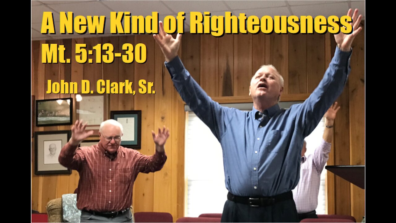 A New Kind of Righteousness - Matthew 5:13-30