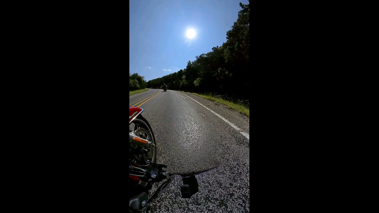 Road King riding the Three Twisted Sisters.