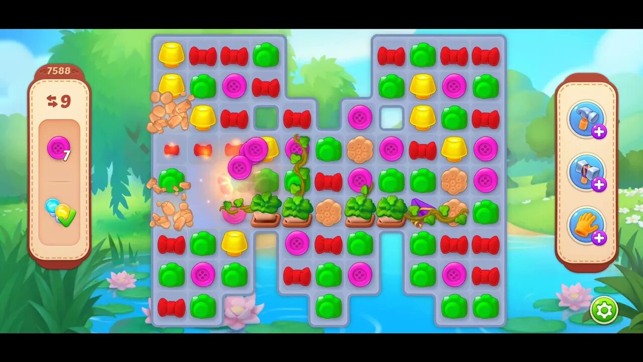 Playrix Homescapes Gameplay Walkthrough Level 7588