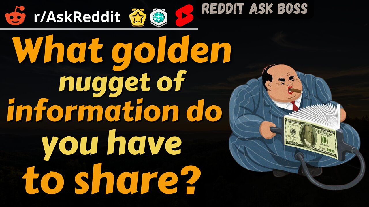 What golden nugget of information do you have to share? #shorts nsfw #askreddit