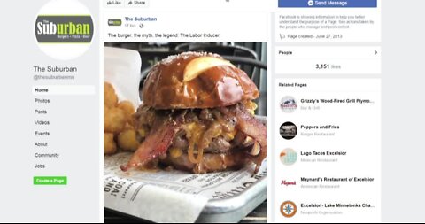Labor Inducer burger