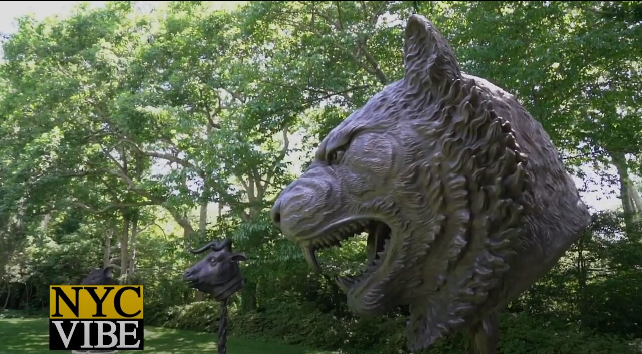 NYC VIBE_ Ai Weiwei's Zodiac Heads on Display in East Hampton, NY